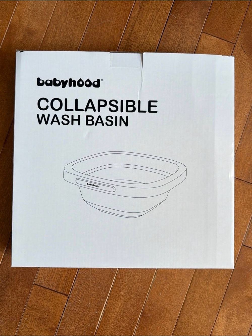 collapsible wash bin!
